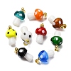 Handmade Lampwork Pendants LAMP-S069-08G-1