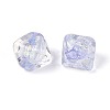 Handmade Foil Glass Beads Strands FOIL-N033-01B-3