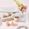 Gypsum with Cotton Cord Artificial Flower Core DIY-WH20007-36B-10-3