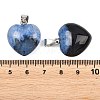 Natural Agate(Dyed & Heated) Pendants GG-K002-03E-3