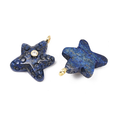 Dyed Natural Lapis Lazuli Pendants G-H353-01G-05-1