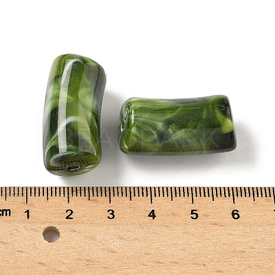 Acrylic Imitation Gemstone Beads MACR-K359-66E-1