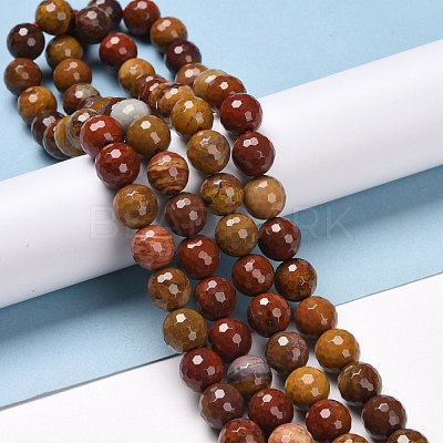 Natural Carnelian Beads Strands G-E571-10C-1