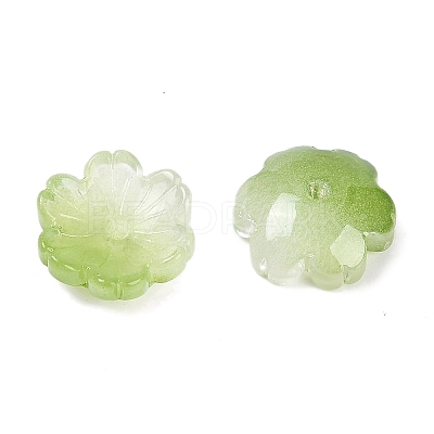 Transparent Spray Paint Glass Beads X1-GLAA-H035-04E-1
