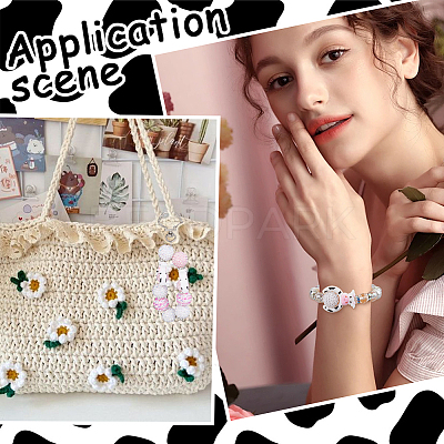 20Pcs Silicone Beads SIL-SC0002-81-1