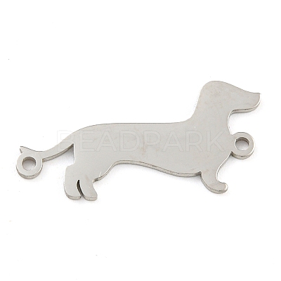Non-Tarnish 304 Stainless Steel Connector Charms STAS-Z076-22P-1