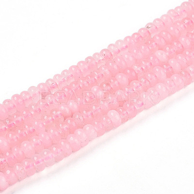 Dyed Natural White Jade Beads Strands G-T139-57A-14-1