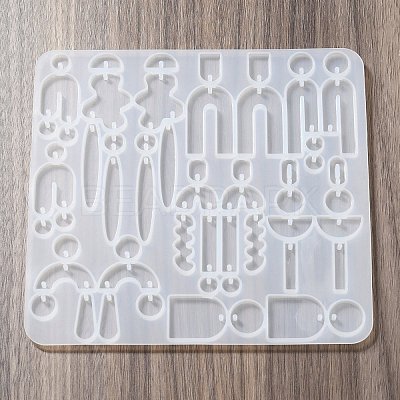 DIY Silicone Irregular Shape Pendant Molds DIY-M047-01C-1
