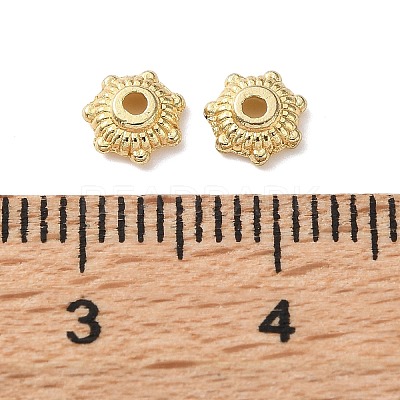 Brass Bead Caps KK-C260-03G-1