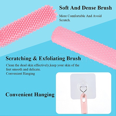 2Pcs PP Plastic Clean Brushes AJEW-CN0004-14A-1