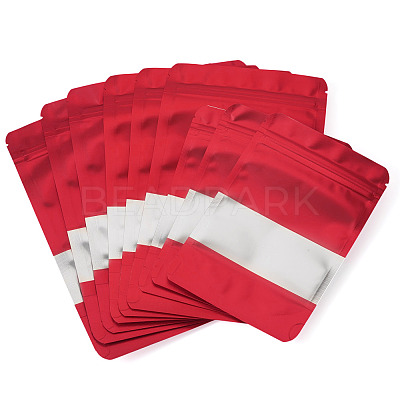 18Pcs 3 Styles PE Resealable Bags with Window OPP-TAD0001-01B-1