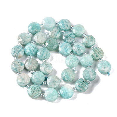 Natural Amazonite Beads Strands G-N342-18-1