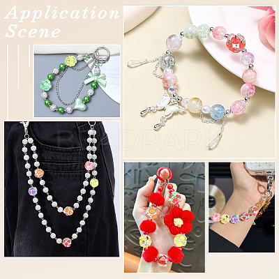 13Pcs 13 Colors Fruit Round Resin Beads RESI-PA0001-53-1