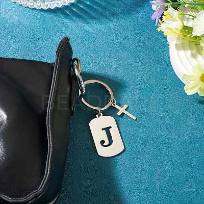 1Pc Stainless Steel Keychains KEYC-TADJ0001-08J-1