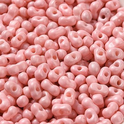 Baking Paint Glass Seed Beads SEED-K009-01A-17-1