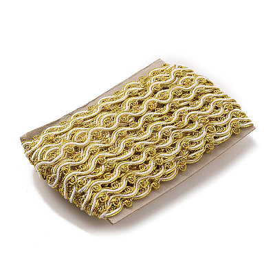 Filigree Polyester Lace Ribbon OCOR-WH0078-27A-1