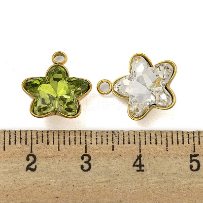 Ion Plating(IP) 304 Stainless Steel Charms STAS-U007-15G-1