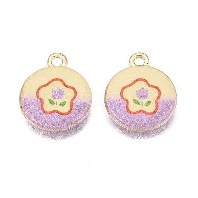 Printed Alloy Pendants PALLOY-SZC0008-12E-1