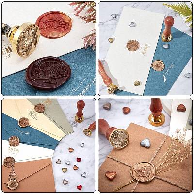 DIY Wax Seal Stamp Kits DIY-CP0003-91C-1