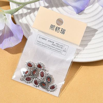 SHEGRACE Brass Micro Pave Cubic Zirconia Pendants XGRQ2O123-446F-G-1