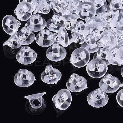 Transparent AS Plastic Charm Base Settings X-FIND-T064-006A-01-1