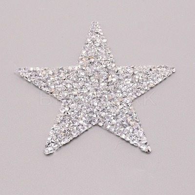 Star Glitter Hotfix Rhinestone DIY-WH0301-92C-02-1