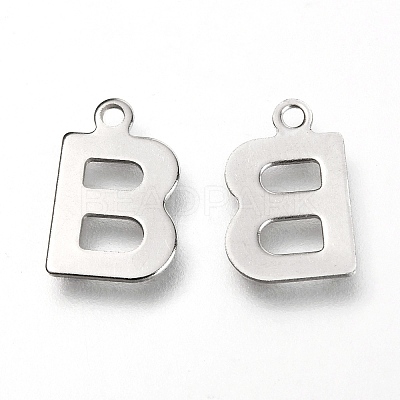 Non-Tarnish 201 Stainless Steel Charms X-STAS-C021-06P-B-1