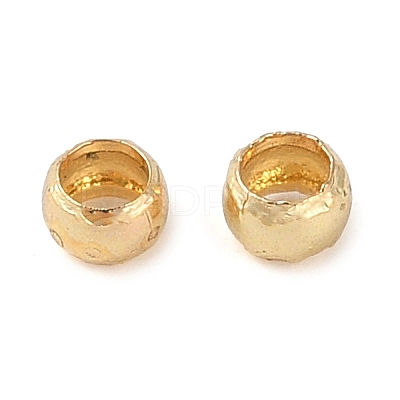 Brass Crimp Beads X-KK-N254-42A-G-1
