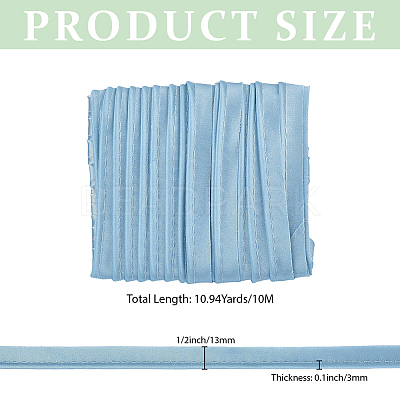 1 Bundle Satin Piping Trim DIY-CP0013-81B-1