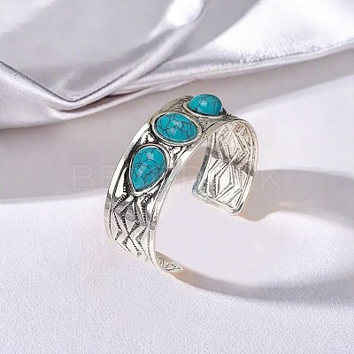 Alloy Cuff Bangles for Women FS-WG9514E-01-1