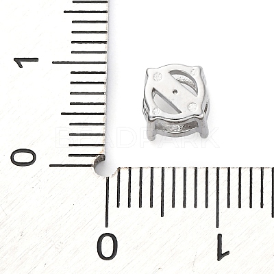 304 Stainless Steel Rhinestone Claw Settings STAS-U042-05A-P-1