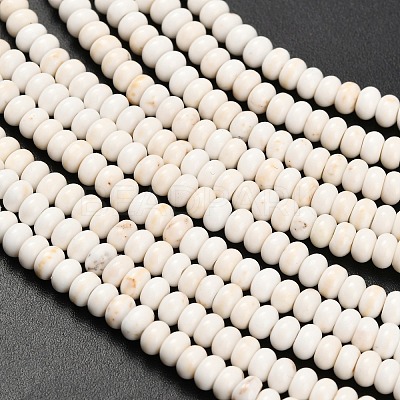 Natural Magnesite Beads Strands G-Z110-B08-2x4mm-1
