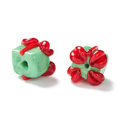 Handmade Lampwork Beads LAMP-I025-04B-1