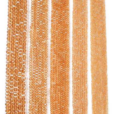 Electroplate Glass Beads Strands EGLA-A044-T3mm-A23-1