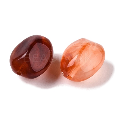 Opaque Acrylic Beads OACR-N137-36E-1