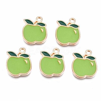 Alloy Enamel Charms X-ENAM-S115-020-1