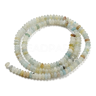 Natural Flower Amazonite Beads Strands G-K343-C01-01-1