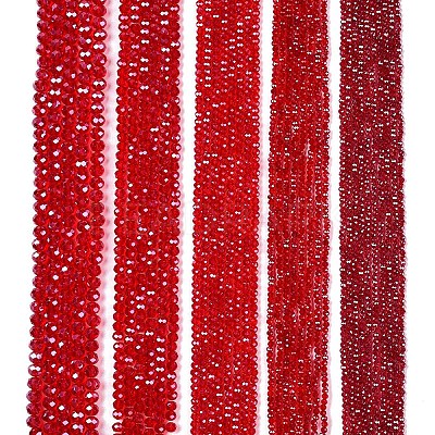 Electroplate Glass Beads Strands LS-EGLA-A044-T6mm-A01-1