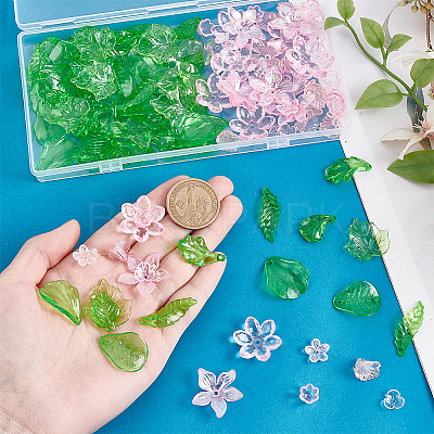 130Pcs DIY Bead Cap Kits DIY-PH0030-97-1