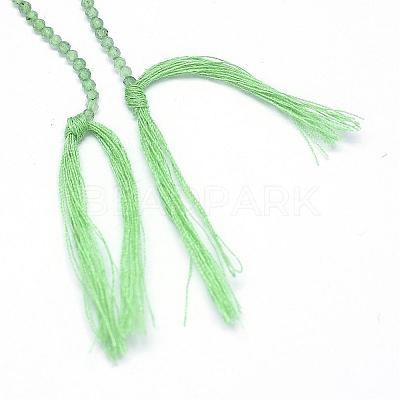 Natural Green Aventurine Bead Strands G-G914-2mm-26-1