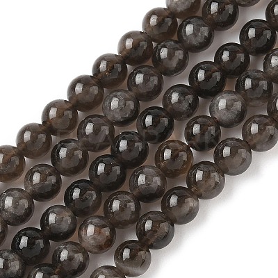 Natural Smoky Quartz Beads Strands X-G-G184-A04-02-1