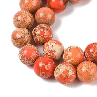 Dyed Natural Regalite/Imperial Jasper/Sea Sediment Jasper Beads Strands G-B124-C01-18-1
