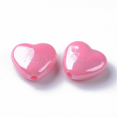 Opaque Acrylic Beads X-MACR-Q239-003-1