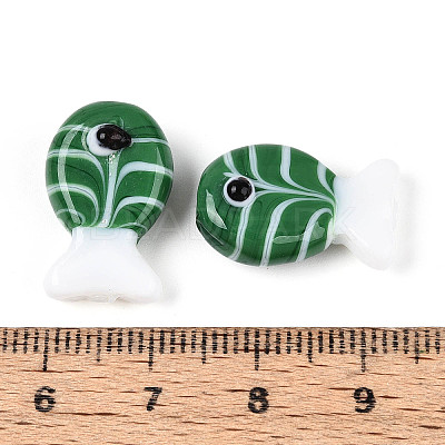 Handmade Lampwork Beads Strands LAMP-N021-41-A10-1