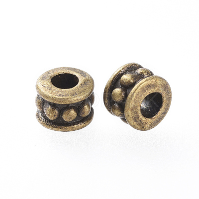 Tibetan Style Alloy Beads X-MLF0031Y-NF-1