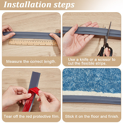Self-adhesion TPE Edge Guard Strips DIY-WH0899-130C-1