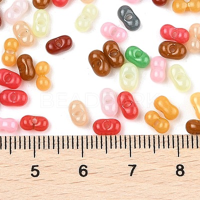Baking Paint Glass Seed Beads SEED-L011-09A-01-1