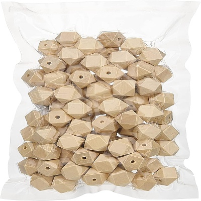 Unfinished Wood Beads WOOD-PH0009-35-1