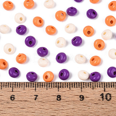 Opaque Acrylic Beads OACR-N150-05G-1