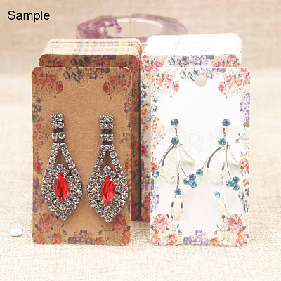 Cardboard Earring Display Cards CDIS-F003-11A-1